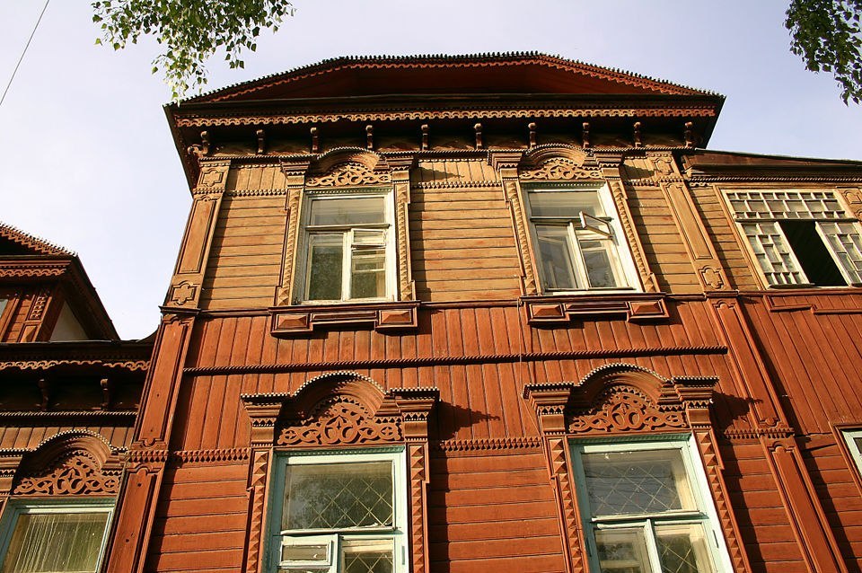 Дом Колотова / Косицкой (ул. Аксакова, 51), снесен в 2009 году Фото О. Эйгенсон