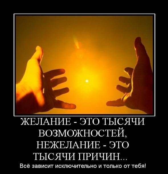 Было бы желание а возможность найдется пословица Было бы желание а возможность найдется пословица