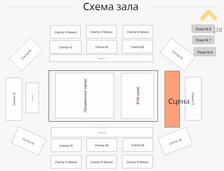 Екатеринбург. Фан зона + танцевальный партер, все супер.